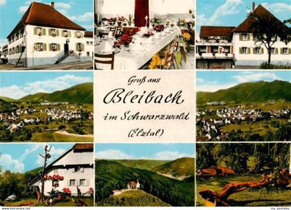 Bleibach Gutach Breisgau Gasthof Pension zum Loewen Restaurant Ortsansichten Pan