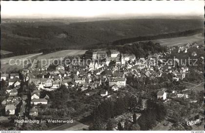 Hachenburg Westerwald Fliegeraufnahme