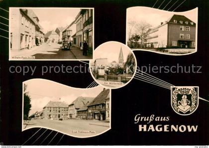 Hagenow Wilhelm Pieck Str Kreiskrankenhaus Ernst Thaelmann Platz Am Muehlenteich