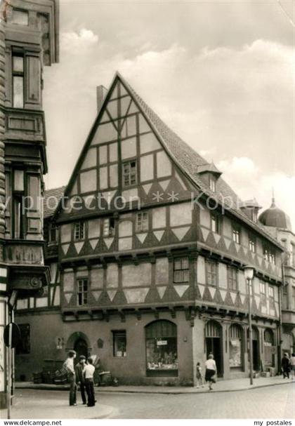 Haldensleben Kuehnsches Haus Fachwerkhaus Altstadt