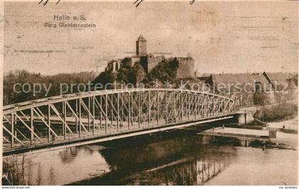 Halle Saale Burg Giebichenstein Saale Bruecke