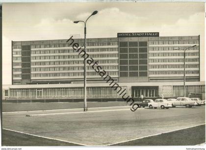 Halle (Saale) - Interhotel Stadt Halle - Foto-Ansichtskarte - Verlag Heldge Köthen