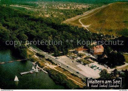 Haltern See Hotel Seehof Fliegeraufnahme