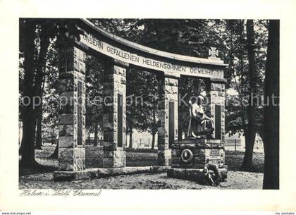 Halver Ehrenmal Kupfertiefdruck