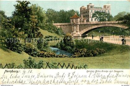 HAMBURG  CITY Kersten Miles Bruecke mit Seewarte