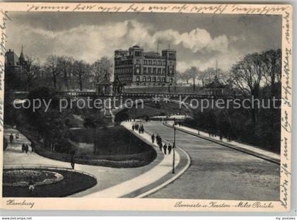 HAMBURG  CITY Seewarte und Kersten Miles Bruecke