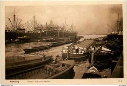 Hamburg Hafen, Partie aus dem Hafen