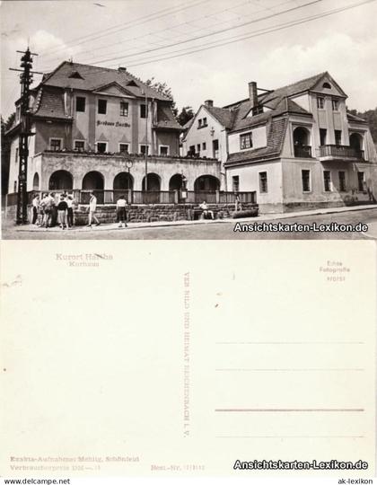 Ansichtskarte Hartha Kurhaus 1959