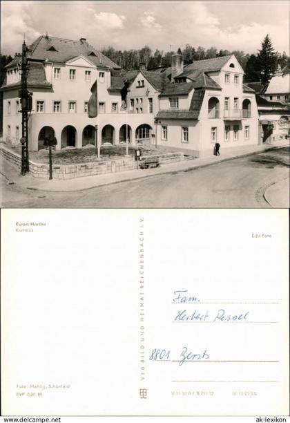 Ansichtskarte Hartha Kurhaus 1972