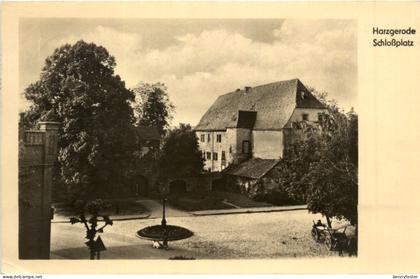 Harzgerode - Schlossplatz