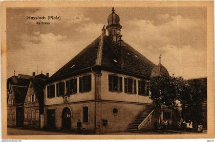 CPA Hassloch Rathaus GERMANY (898746)