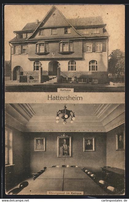 AK Hattersheim, Rathaus, Sitzungssaal