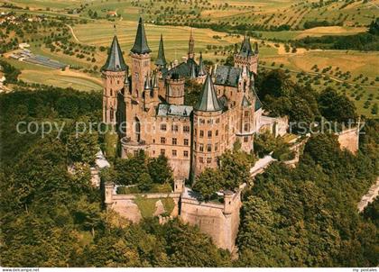 Hechingen Burg Hohenzollern Fliegeraufnahme