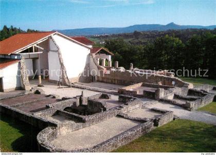 Stein Hechingen Roemisches Freilichtmuseum Hauptgebaeude
