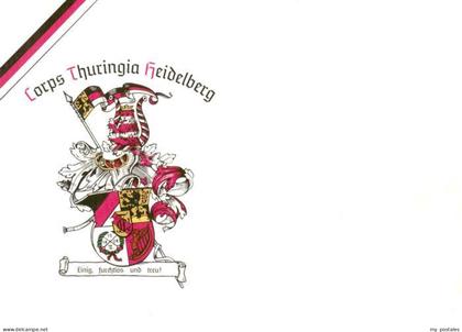 Heidelberg Neckar Corps Thuringia Heidelberg Wappen