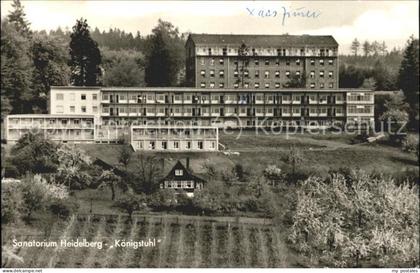 Koenigstuhl Heidelberg Sanatorium Heidelberg