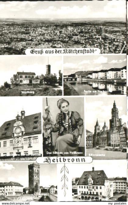 Heilbronn Neckar Heilbronn Kirche Turm Marktplatz