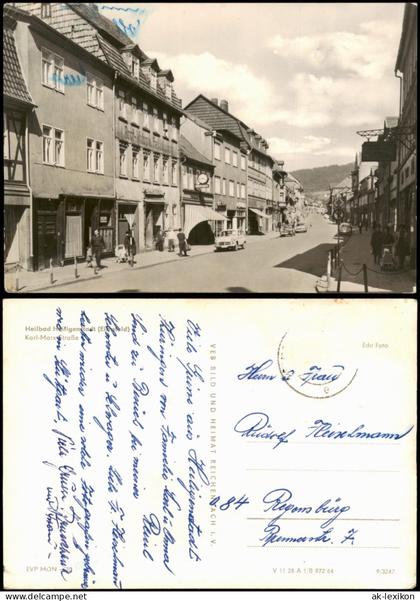 Ansichtskarte Heilbad Heiligenstadt Karl-Marx-Straße 1964