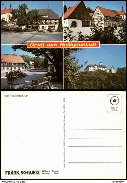 Ansichtskarte Heilbad Heiligenstadt Stadtteilansichten 1984