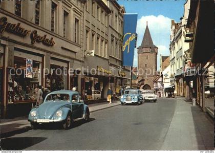 Helmstedt Niedersachsen Neumerkerstrasse mit Hausmannturm