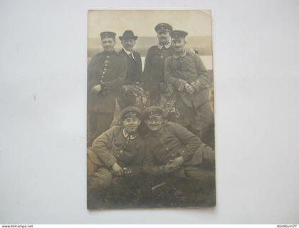 Henningsdorf  , Soldatenfoto , Schöne Karte um 1914