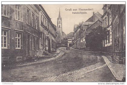 GRUSS AUS HERMESKEIL ... BAHNHOFSTRASSE