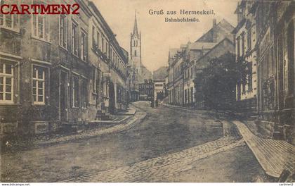 GRUSS AUS HERMESKEIL BAHNHOFSTRASSE ALLEMAGNE