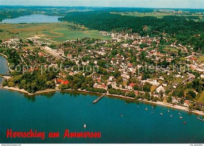Herrsching Ammersee Fliegeraufnahme