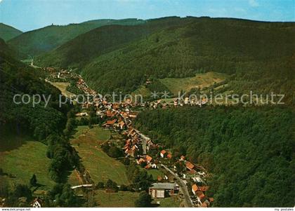 Herzberg Harz Sieber Fliegeraufnahme