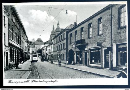 cpa Allemagne Herzogenrath Hindenburgstrasse JM18