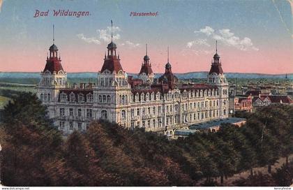 Bad Wildungen Hotel und Badehaus Fuerstenhof Kat. Bad Wildungen