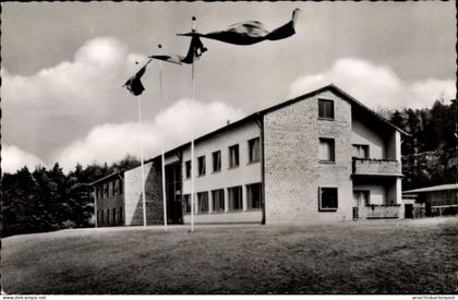 CPA Geislitz Linsengericht im Main Kinzig Kreis, Blick auf die Jugendherberge