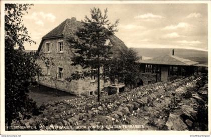 CPA Rengershausen Baunatal in Hessen, Felsengarten, Rengershausen, Blick von den oberen Terrassen