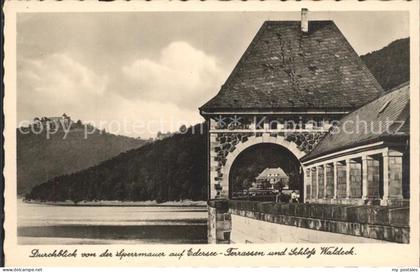 Edersee Schloss Waldeck Edersee Terrassen