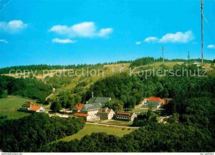 Kreuzberg Rhoen Naturpark Rhoen Fliegeraufnahme