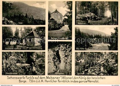 Meissner Kalbe Schutzhuette Viehhaus Stinksteinwand Kurhaus Schwalbental Kitzkam