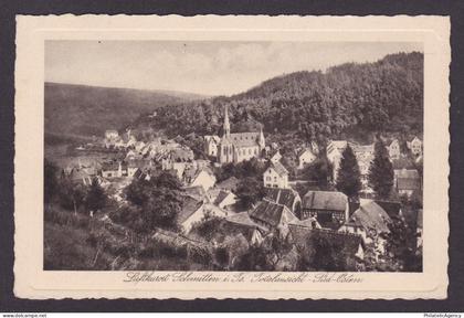 Vintage postcard 1934 Schmitten Taunus Panoramic View Spa Town Hesse Germany