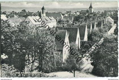 Blick auf Hessisch-Oldendorf - Verlag Cramers Dortmund 50er Jahre