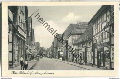 Hessisch-Oldendorf - Langestraße - Verlag Carl Thoericht Hann.-Münden