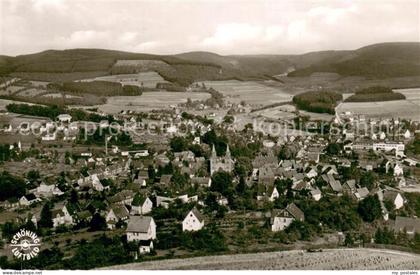 Hilchenbach Fliegeraufnahme Gesamtansicht