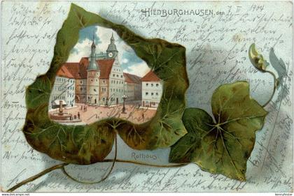 Hildburghausen - Rathaus Litho