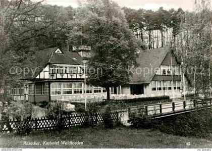 Hitzacker Elbe Kurhotel Waldfrieden