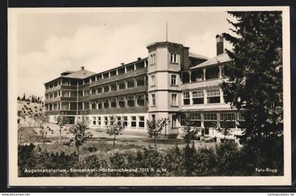 AK Höchenschwand, Augensanatorium Sonnenhof