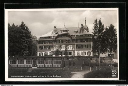 AK Höchenschwand /Schwarzw., Das Kurhaus