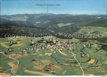 Hoechenschwand Schwarzwald BW Feldberg Luftaufnahme