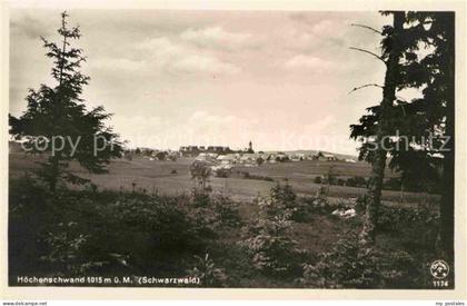 Hoechenschwand Schwarzwald BW Panorama