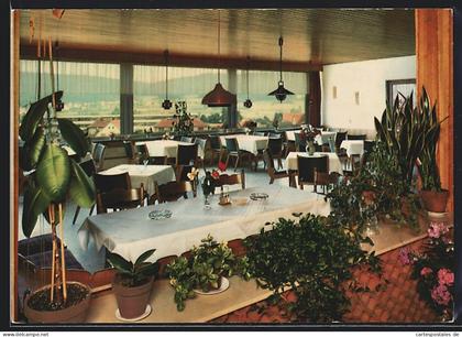AK Höchst /Odw., Hotel Lust, Innenansicht vom Restaurant