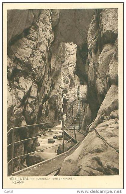 HÖLLENTAL - Bei Garmisch-Partenkirchen - KLAMM (E. Johannes)