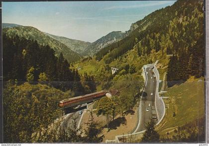 HÖLLENTAL im Südschwarzwald - Höllensteig - Blick zum Ravennaviadukt -nicht gelaufen  ( AK 6309)