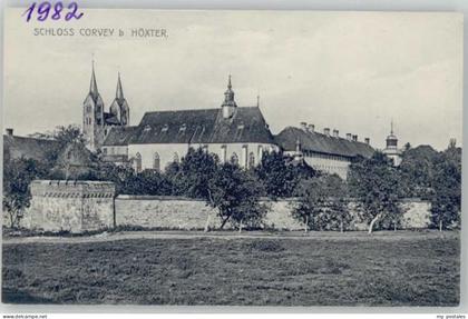 Hoexter Weser Hoexter Schloss Corvey
